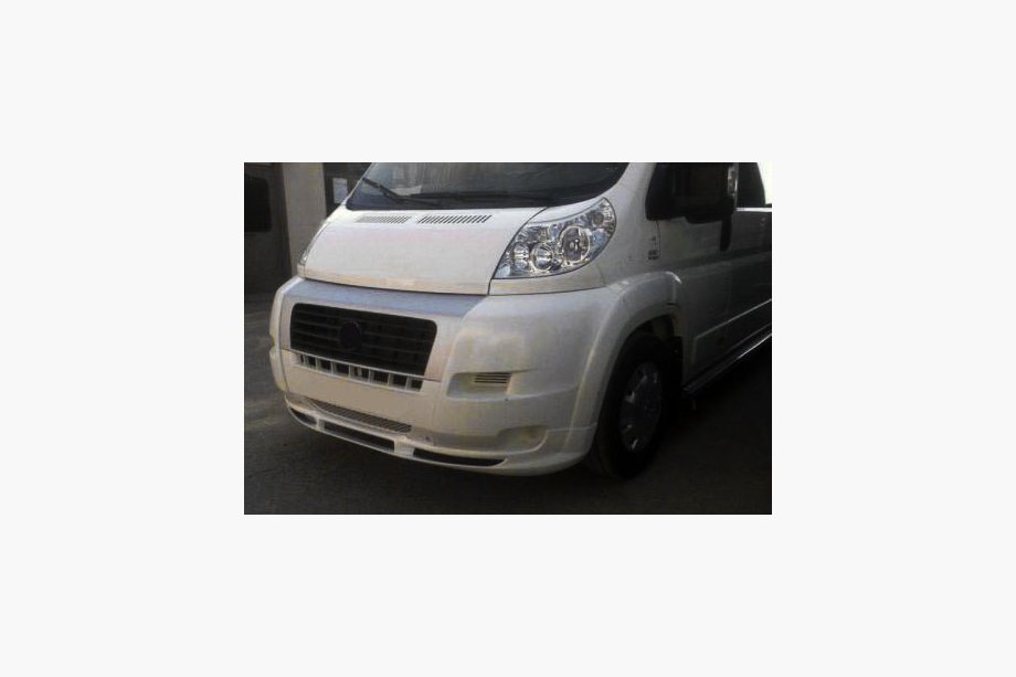 Citroen Jumper 2007–2025 Priekšējais bampera lūpas spoilers 2006-2013 (šaurais, krāsošanai) Image