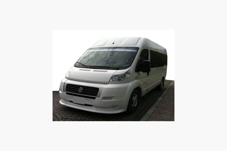 Fiat Ducato 2006–2025 Priekšējā bampera uzlika 2006-2014 (3 daļas, krāsošanai) Image