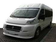 Fiat Ducato 2006–2025 Priekšējā bampera uzlika 2006-2014 (3 daļas, krāsošanai) foto 1