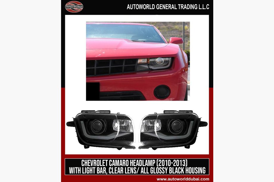Chevrolet Camaro 2009–2015 Priekšējie lukturi (2 gab., LED) Image
