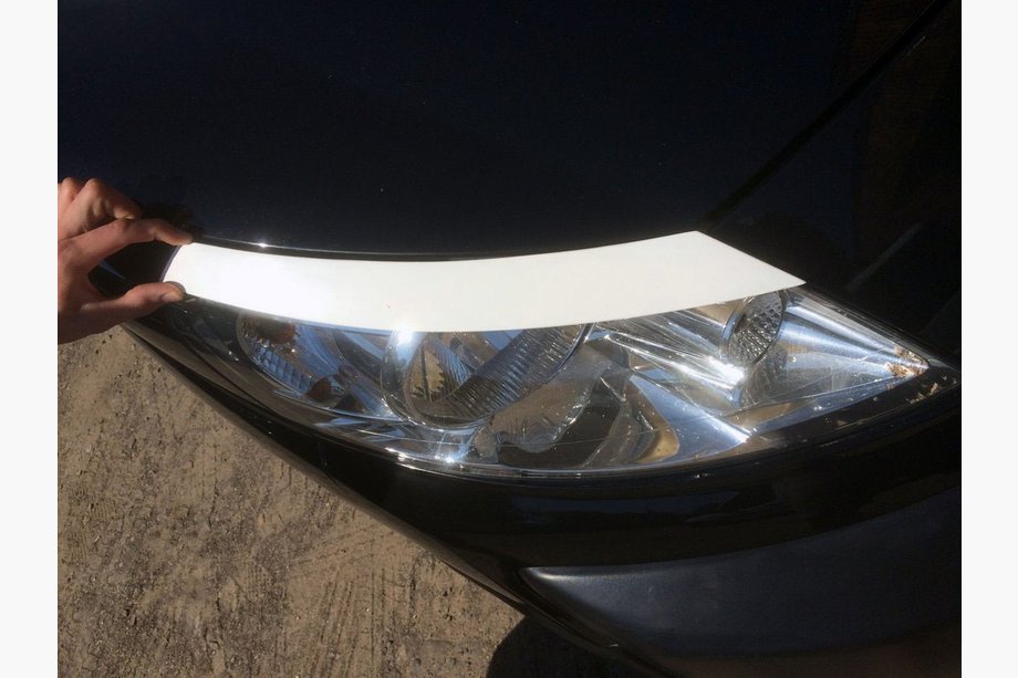 Fiat Scudo 2007–2015 Priekšējo lukturu uzacis (2 gab., krāsošanai) Image