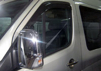 Mercedes Sprinter W906 2006–2018 Logu vēja deflektori (2 gab., Sunflex) foto 1