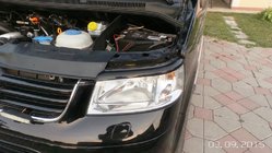 Volkswagen T5 Caravelle 2004–2010 Lukturu uzacis (2 gab., melnas) foto 2
