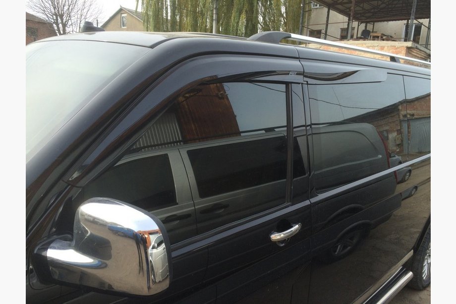 Volkswagen T5 Transporter 2003–2010 Logu vēja deflektori (4 gab., Sunplex Sport) Image