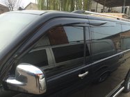 Volkswagen T5 Transporter 2003–2010 Logu vēja deflektori (4 gab., Sunplex Sport) foto 1