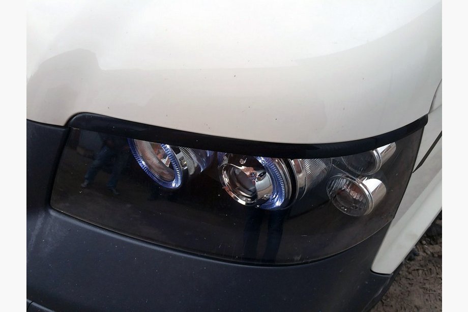 Volkswagen T5 Caravelle 2004–2010 Lukturu uzacis (2 gab., melnas) Image