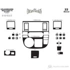 Volkswagen T5 Multivan 2003–2010 Paneļa uzlikas Alumīnijs foto 6