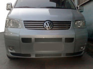 Volkswagen T5 Transporter 2003–2010 Viengabala bampera uzlika (krāsošanai) foto 2