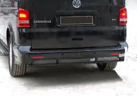 Volkswagen T5 2010–2015 Aizmugurējā bufera uzlika ABT (krāsošanai) foto 1