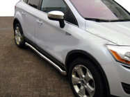 Ford Kuga 2008–2013 Sānu aizsargcaurules (2 gab., nerūsējošais tērauds) foto 3