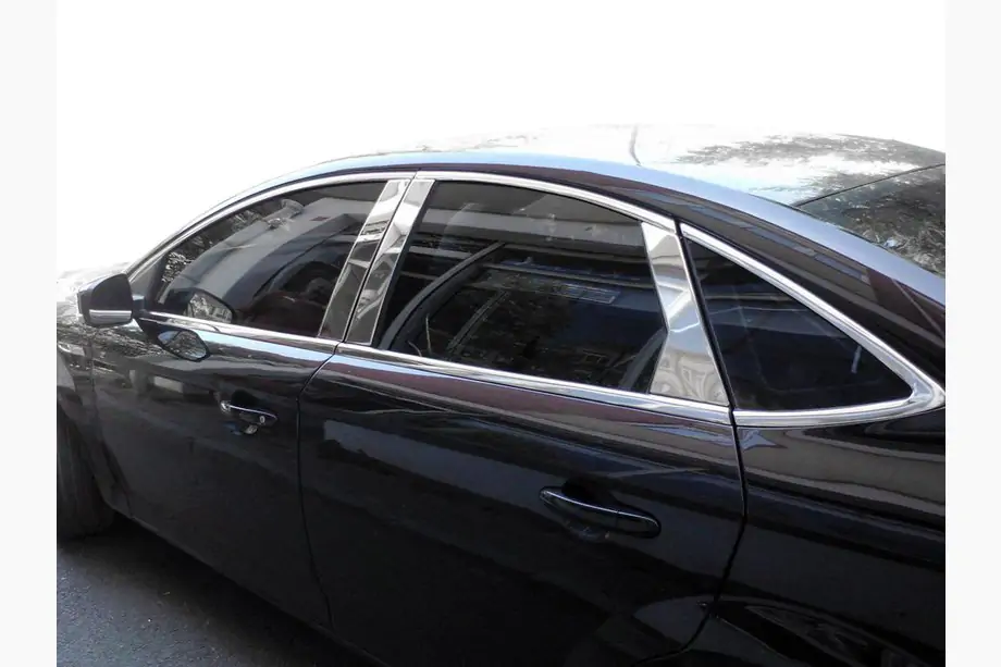 Ford Mondeo 2008–2014 Durvju statņu moldingi (nerūsējošais tērauds) Image