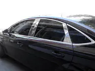 Ford Mondeo 2008–2014 Durvju statņu moldingi (nerūsējošais tērauds) foto 1
