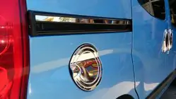Citroen Nemo 2007–2017 Degvielas uzpildes lūciņa uzlika (nerūsējošais tērauds) foto 5