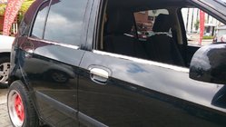 Hyundai Getz 2002– Ārējās logu apmales (6 gab., nerūsējošais tērauds) OmsaLine – itāļu nerūsējošais tērauds foto 1