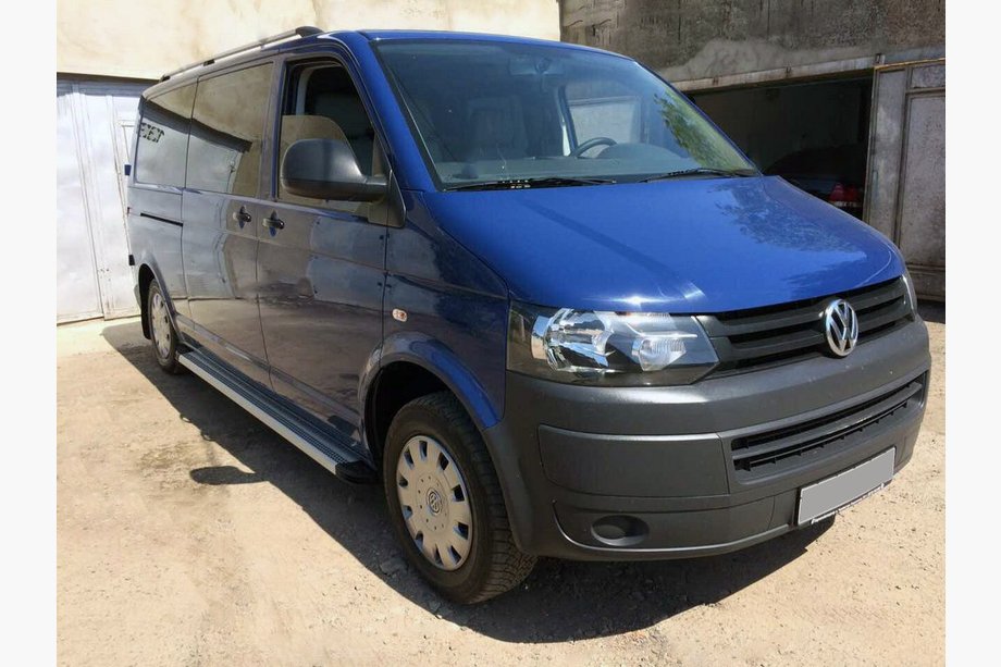 Volkswagen T6 2015–2024 Sānu sliekšņi Maya V2 (2 gab., alumīnijs) Image