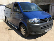 Volkswagen T6 2015–2024 Sānu sliekšņi Maya V2 (2 gab., alumīnijs) foto 1