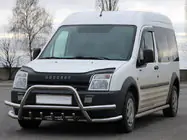 Ford Connect 2010–2013 Priekšējais aizsargstienis (bullbar) ar dubultiem stieņiem WT003-Plus-2 (nerūsējošais tērauds) foto 1
