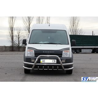 Priekšējais aizsargstienis (bullbar) ar dubultiem stieņiem WT003-Plus-2 (nerūsējošais tērauds) foto 2