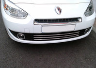 Renault Fluence 2009–2016 Bampera režģa uzlikas (2009-2013, nerūsējošais tērauds) foto 1