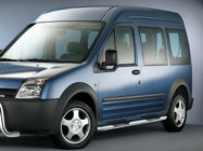 Ford Connect 2002–2006 Sānu sliekšņu caurules BB002 (2 gab., nerūsējošais tērauds) foto 1