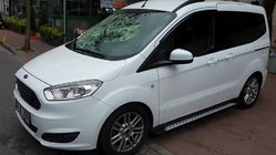 Ford Connect 2014–2021 Sānu pakāpieni DOT-Line (2 gab., alumīnijs) foto 4