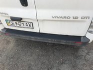 Renault Trafic 2001–2015 Aizmugurējā bufera aizsarguzlika DDU (ABS) foto 2