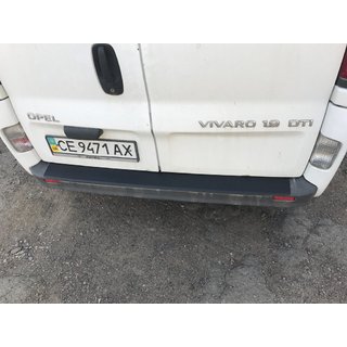 Aizmugurējā bufera aizsarguzlika DDU (ABS) Nissan Primastar 2002–2014 foto 4