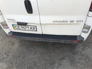 Renault Trafic 2001–2015 Aizmugurējā bufera aizsarguzlika DDU (ABS) foto 3