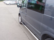 Ford Transit 2014– Sānu caurules Ø70 (2 gab., nerūsējošais tērauds) foto 2