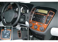 Kia Ceed 2007–2012 Paneļa uzlikas (Meric) Alumīnijs foto 6