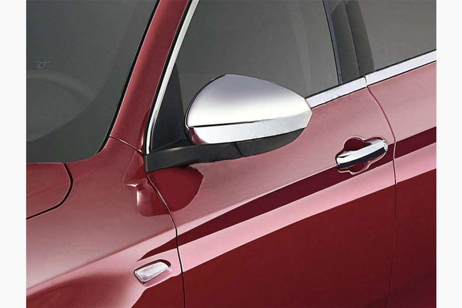 Fiat Tipo 2016– Hromēti spoguļu pārsegi (2 gab., plastmasa) Image