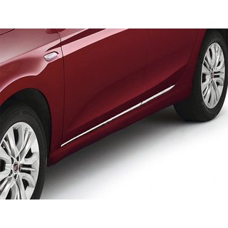Durvju moldingu komplekts (4 gab., nerūsējošais tērauds) Fiat Tipo 2016– foto 1