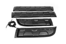 Renault Duster 2008–2017 Durvju moldingi ar izvirzījumiem (4 gab., plastmasas) foto 2