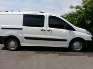 Citroen Jumpy 2007–2017 Sānu aizsargcaurules (2 gab., nerūsējošais tērauds) Ø60, īsā bāze foto 1