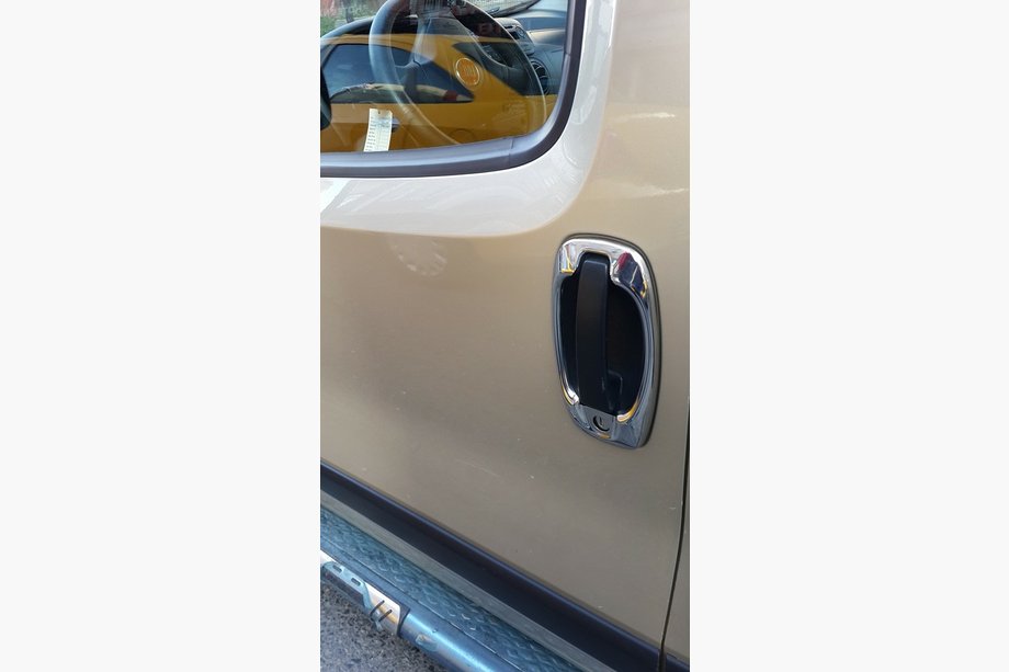 Fiat Fiorino/Qubo 2008–2024 Durvju rokturu ietvari (4 gab., nerūs. tērauds) Foto 2