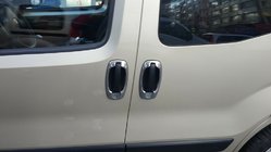 Opel Combo 2012–2018 Uzlikas ap durvju rokturiem (4 gab., nerūsējošais tērauds) Carmos - turku teras foto 7