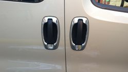 Opel Combo 2012–2018 Uzlikas ap durvju rokturiem (4 gab., nerūsējošais tērauds) Carmos - turku teras foto 8