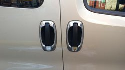 Opel Combo 2012–2018 Uzlikas ap durvju rokturiem (4 gab., nerūsējošais tērauds) Carmos - turku teras foto 9