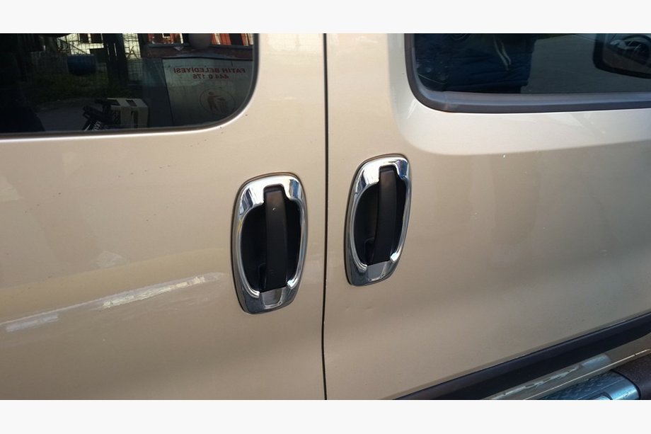 Fiat Fiorino/Qubo 2008–2024 Durvju rokturu ietvari (4 gab., nerūs. tērauds) Foto 11