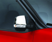 Opel Combo 2012–2018 Spoguļu uzlikas (2 gab., nerūsējošais tērauds) OmsaLine – itāļu nerūsējošais tērauds foto 2