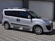Fiat Doblo II 2010–2022 Sānu caurules (2 gab., nerūs. tērauds) 60 mm, Maxi bāze foto 5