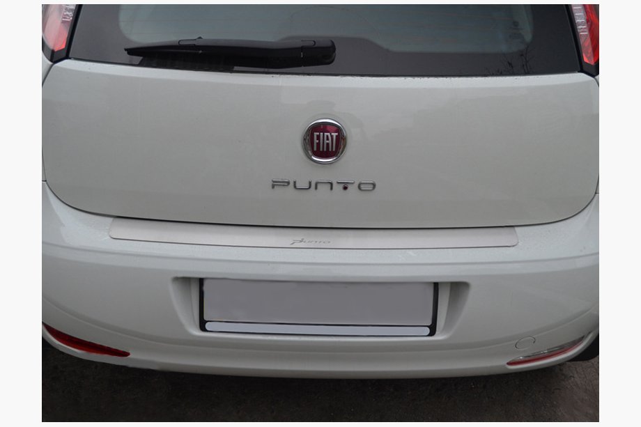 Fiat Punto Grande/EVO 2006–2018 Aizmugurējā bufera aizsarguzlika Nataniko (2011+, nerūsējošais tērauds) Image