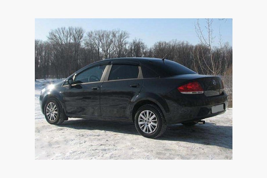 Fiat Linea 2006–2018 Logu vēja deflektori (4 gab., Cobra) Image