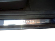 Opel Astra H 2004–2013 Omsa durvju sliekšņu uzlikas (4 gab., nerūsējošais tērauds) foto 3