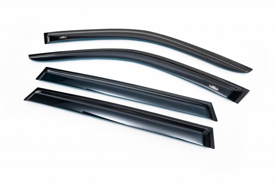 BMW X5 F15 2013–2018 Logu vēja deflektori (4 gab., HIC) Image