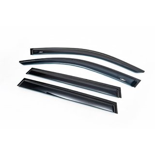 Logu vēja deflektori (4 gab., HIC) BMW X3 F25 2011–2018 foto 3