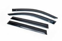 BMW X3 F25 2011–2018 Logu vēja deflektori (4 gab., HIC) foto 3