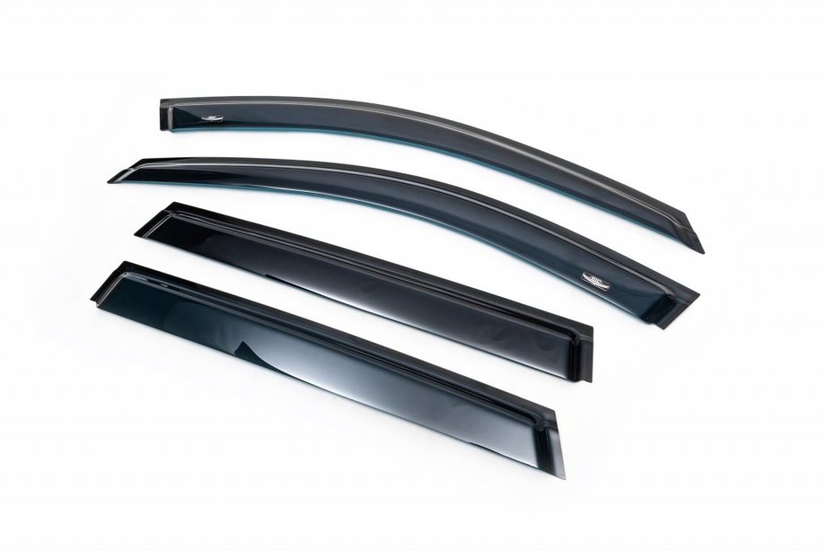 BMW X1 F48 2015–2022 Logu vēja deflektori (4 gab., HIC) Image