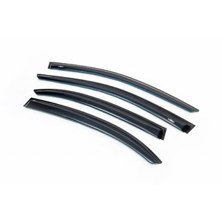 Logu vēja deflektori (4 gab., HIC) Mercedes A-сlass W176 2012–2018 foto 1