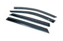 Mercedes E-class W212 2009–2016 Logu vēja deflektori SW (4 gab., HIC) foto 1